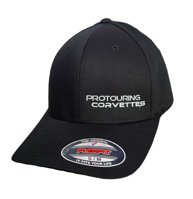 PROTOURING CORVETTES Flexfit Adult Twill Cap