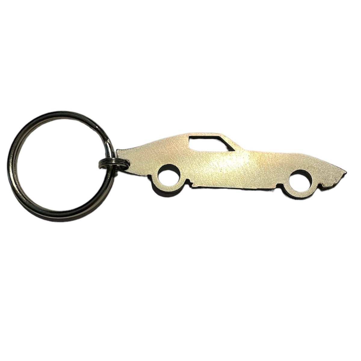 Corvette Metal Keychain